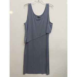 Women's The Limited Blue Sleeveless Midi Dress size 2x